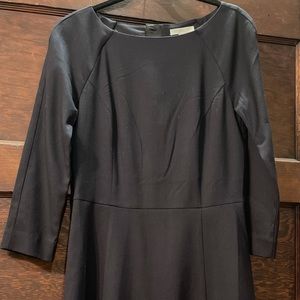 NWT: h&m boat neck 3/4 sleeve dress NAVY